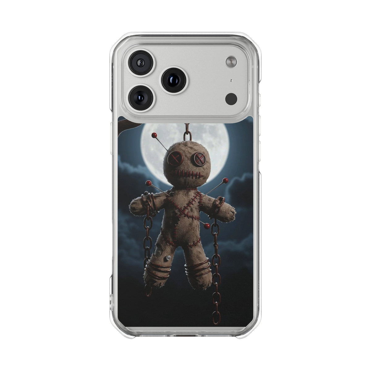 Coque MagSafe Halloween Vodoo Doll Moon