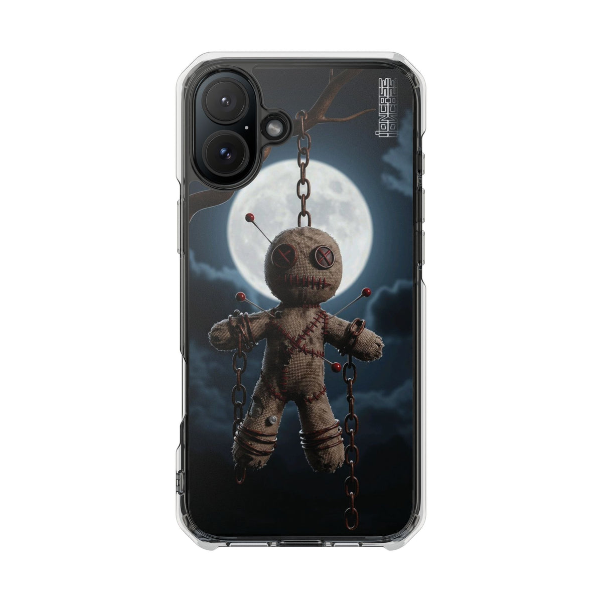 Coque MagSafe Halloween Vodoo Doll Moon