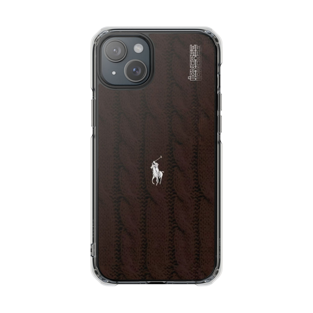 Coque Ralph Lauren Laine Velours Brown