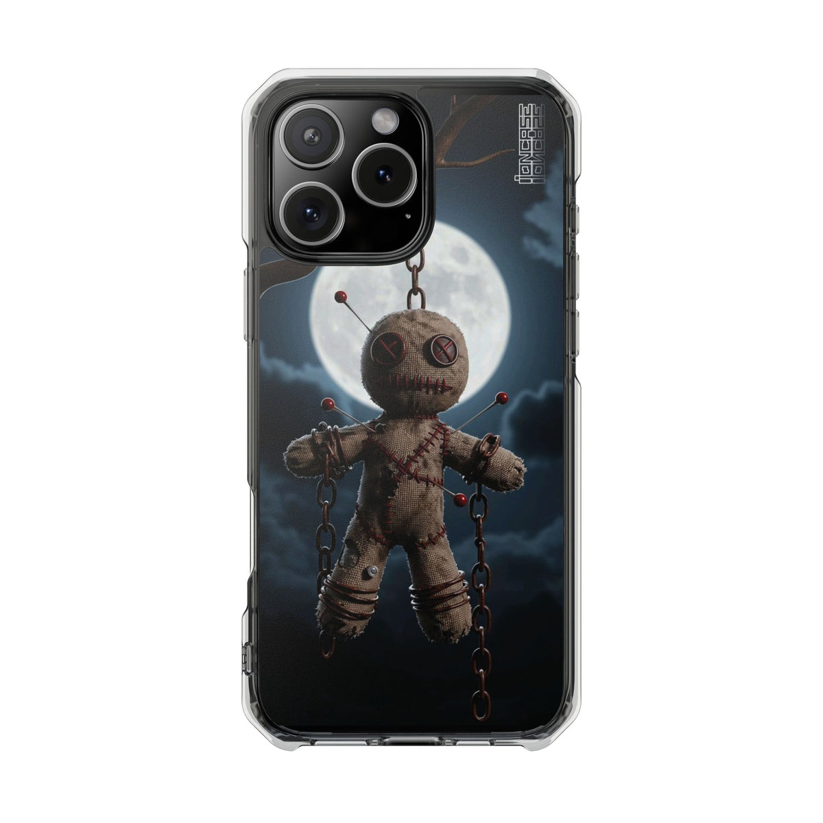 Coque MagSafe Halloween Vodoo Doll Moon