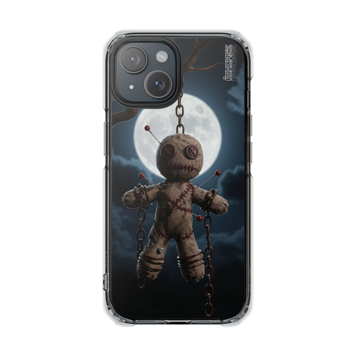 Coque MagSafe Halloween Vodoo Doll Moon