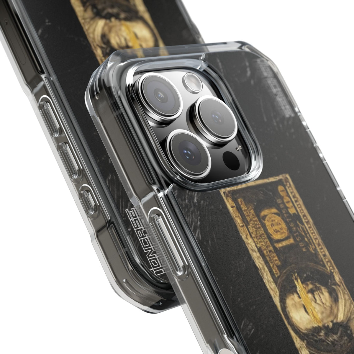 Coque Monnaie Vintage Black