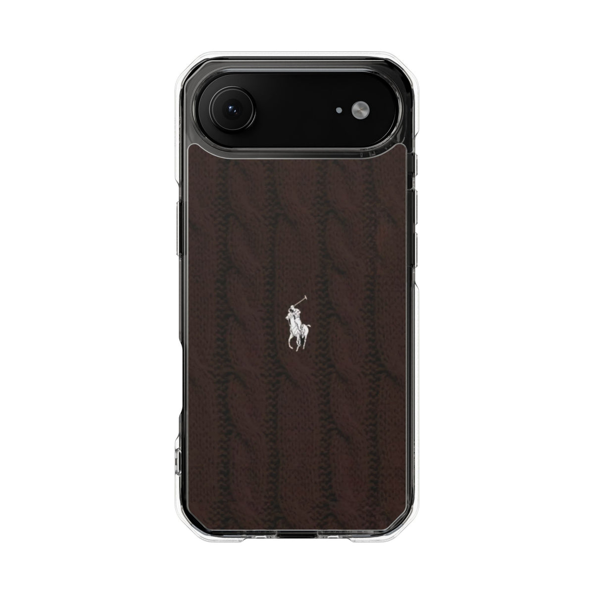 Coque Ralph Lauren Laine Velours Brown