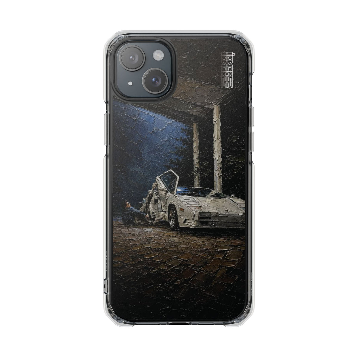 Coque Vintage Lamborghini Wall Street