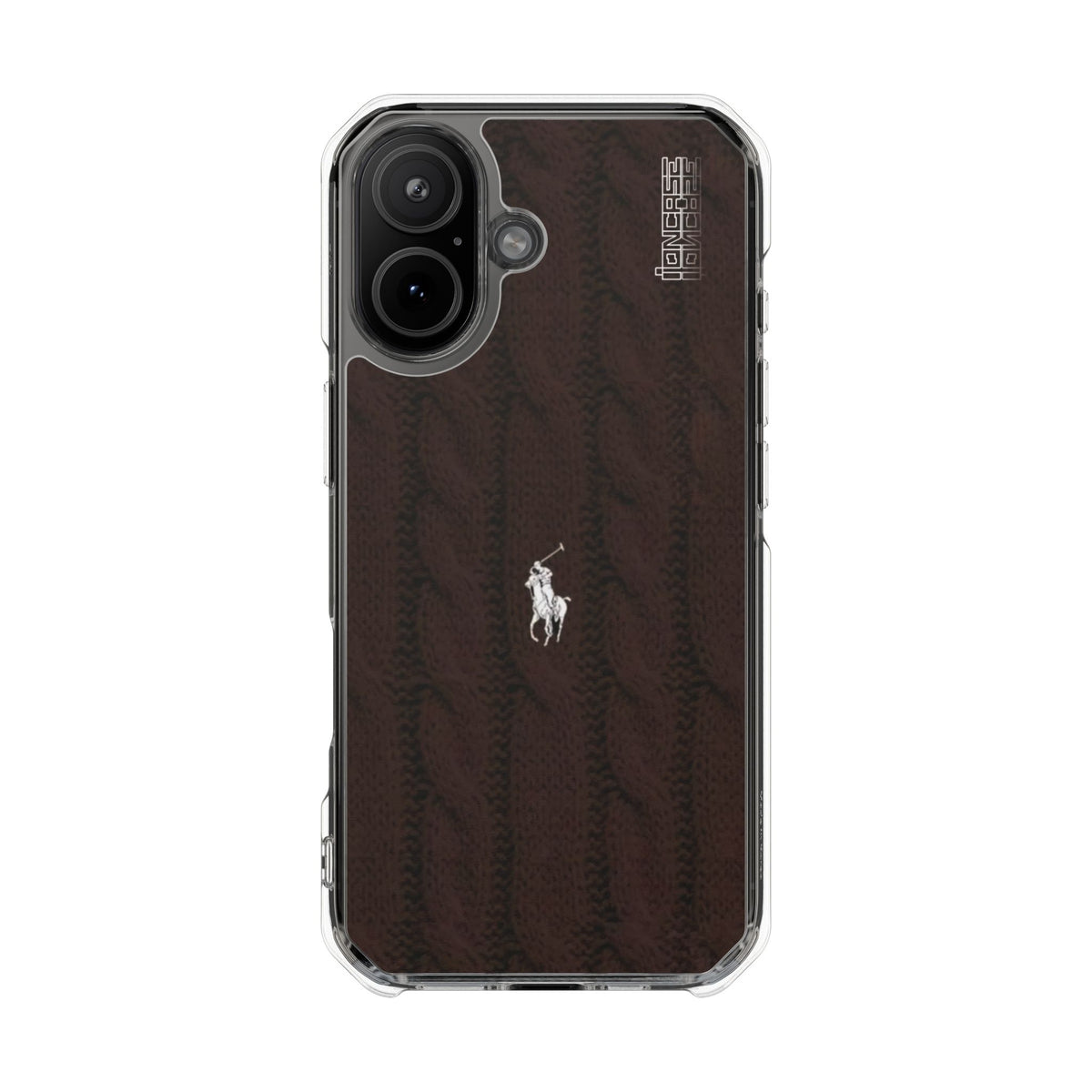 Coque Ralph Lauren Laine Velours Brown