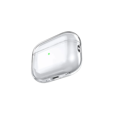 Coque de protection transparente pour AirPods en silicone