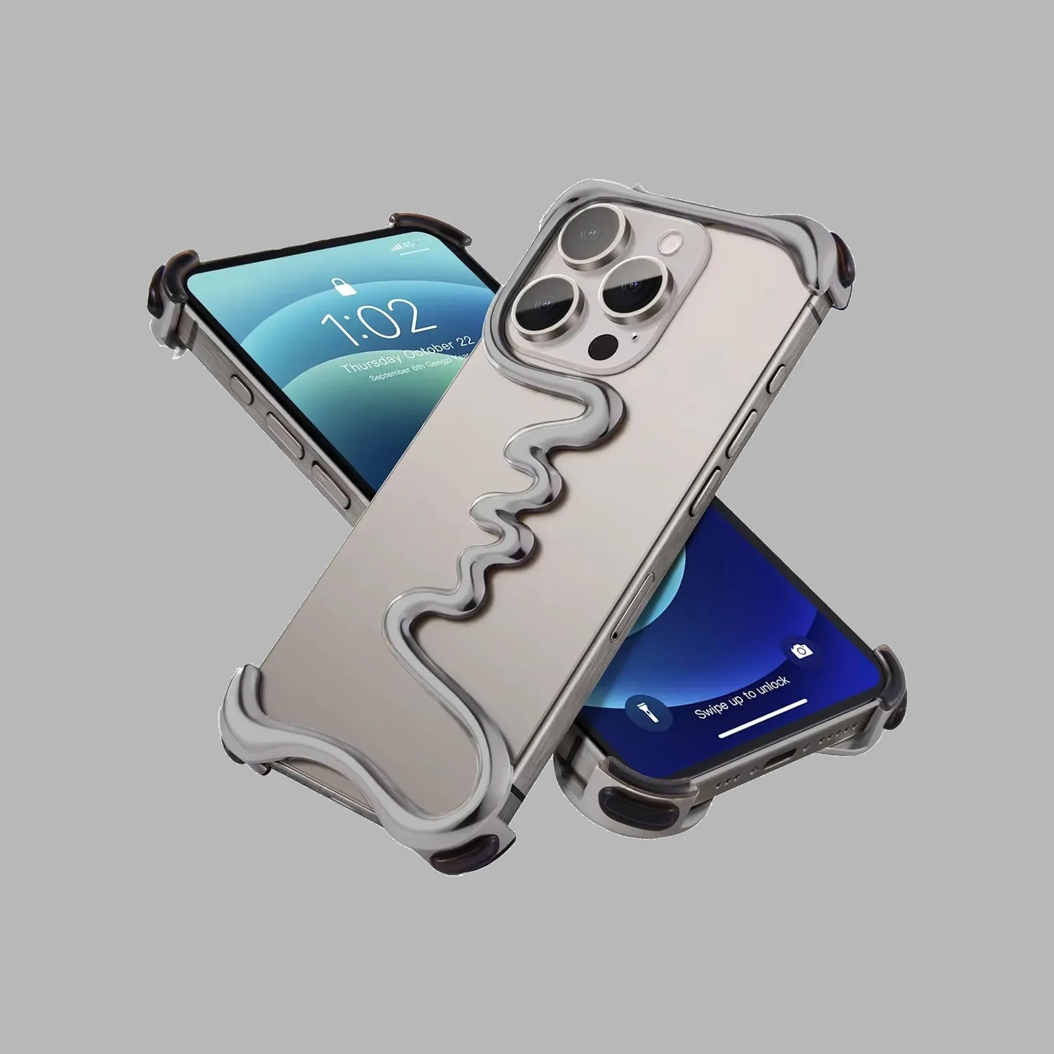 IONBUMPER™ Aero – Coque 3D en aluminium antichoc pour iPhone