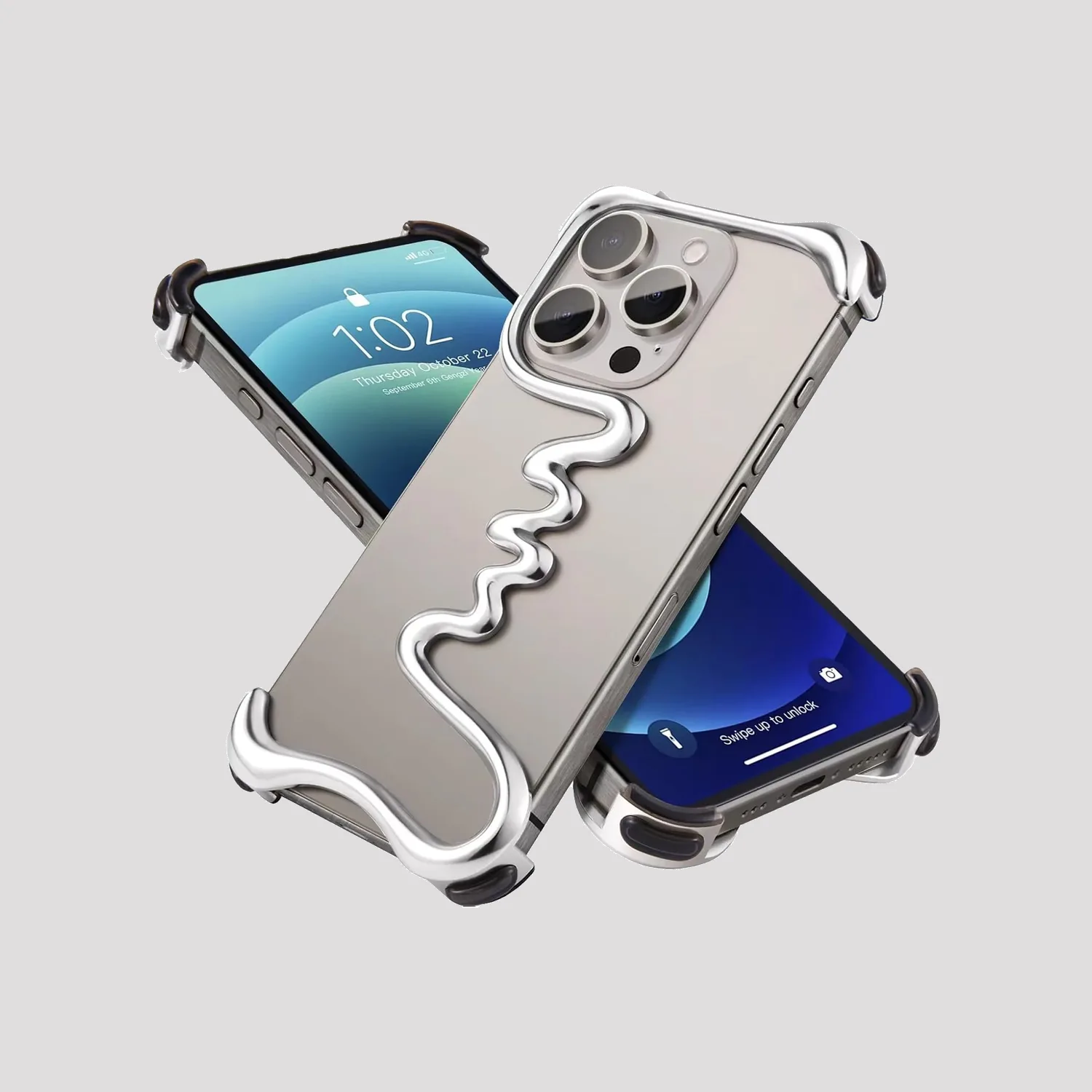 IONBUMPER™ Aero – Coque 3D en aluminium antichoc pour iPhone