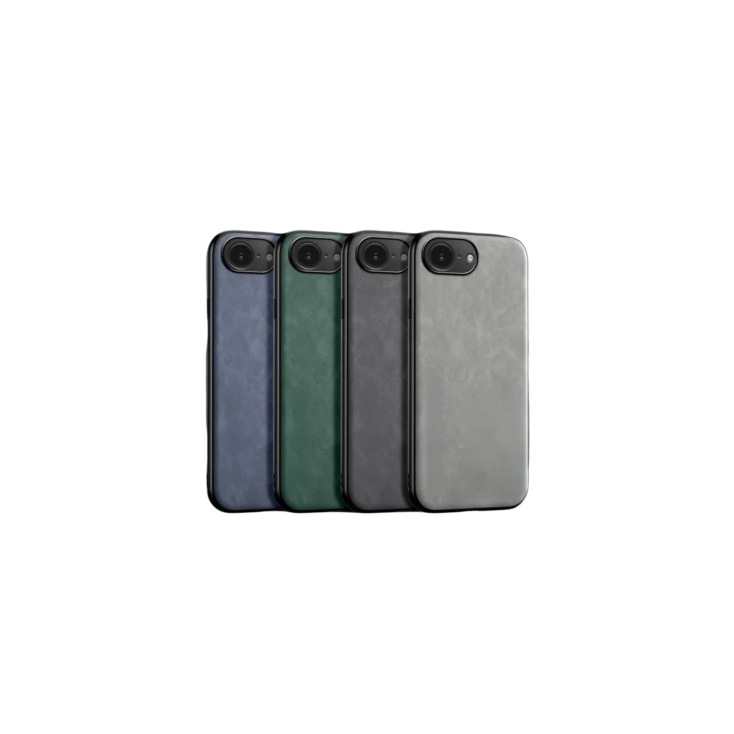 4 Coque de protection en cuir pour iPhone 16E